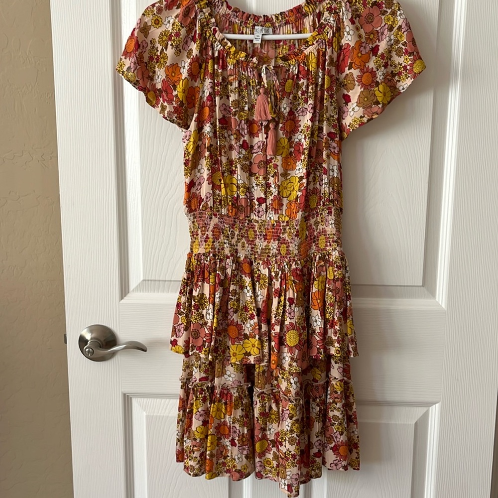 PATRONS of PEACE Ruffled Dress